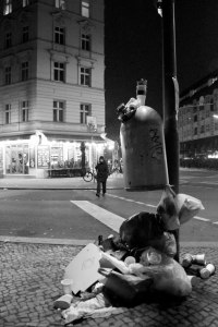 Abundant Trash. Ghost Night. Berlin, 2020. © Trashbus ǀ Renata Britvec